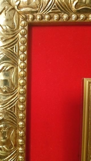 Cuadro Miss Murray Marco Dorado