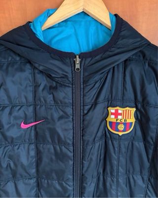 Chaqueta Plumas FCB Nike Reversible Original