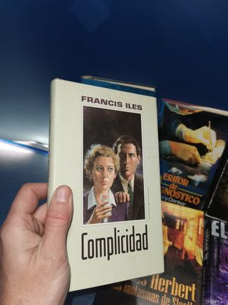 6 libros suspense, tapa dura