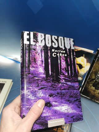 6 libros suspense, tapa dura