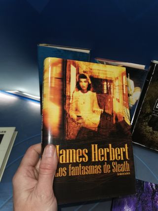 6 libros suspense, tapa dura