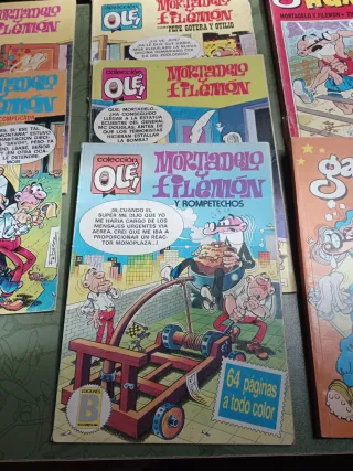 Tebeos antiguos Mortadelo y Filemón