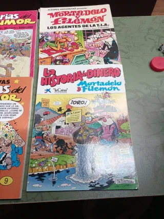 Tebeos antiguos Mortadelo y Filemón