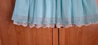 Vestido de fiesta azul para niña latalla 8 o 10 añ