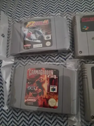 Lote Juegos N64 y SNES