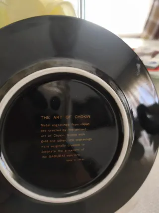 Juego Chokin Art Negro y Dorado