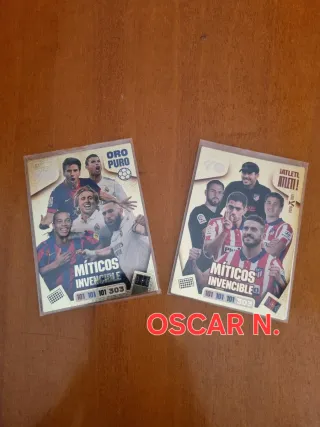 Lote Míticos Invencibles Adrenalyn 2025-2026