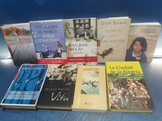 9 Novelas. 9 libros LAS PERLAS PEREGRINA, LA CIUDAD DE LA ALEGRÍA, LA PROMESA DE UN SUEÑO y mas