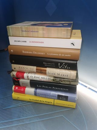 9 Novelas. 9 libros LAS PERLAS PEREGRINA, LA CIUDAD DE LA ALEGRÍA, LA PROMESA DE UN SUEÑO y mas