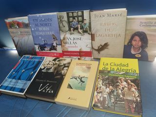 9 Novelas. 9 libros LAS PERLAS PEREGRINA, LA CIUDAD DE LA ALEGRÍA, LA PROMESA DE UN SUEÑO y mas