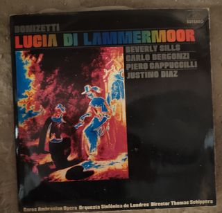 Vinilo Donizetti Lucia di Lammermoor