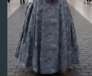 Falda Baturra malva, morada