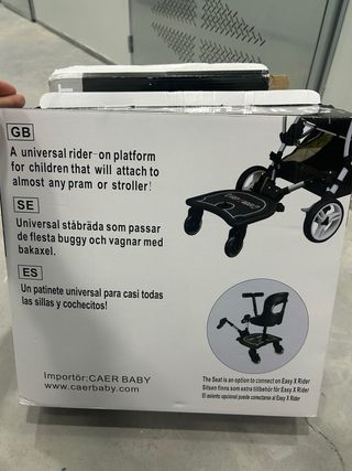 Patinete universal con asiento y ruedas con luces