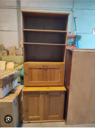 Mueble escritorio de madera