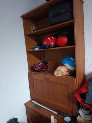 Mueble escritorio de madera