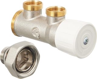Orkli valv.manual monotb. - Válvula radiador monotubo simple reglaje 1/2" diámetro 12