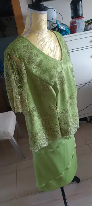 Traje 3 piezas alta costura boda talla 50/52