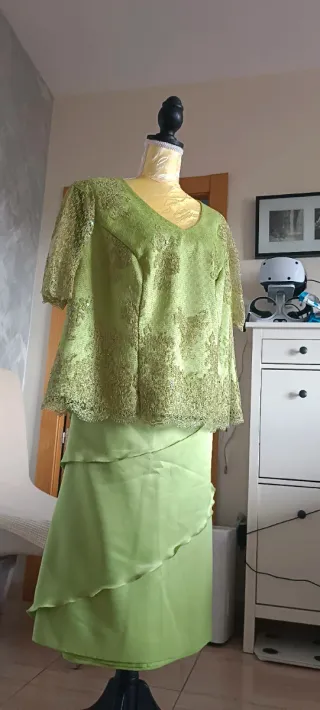 Traje 3 piezas alta costura boda talla 50/52