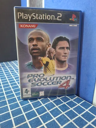 PS2 PES 4 ORIGINAL COMPLETO