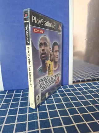 PS2 PES 4 ORIGINAL COMPLETO
