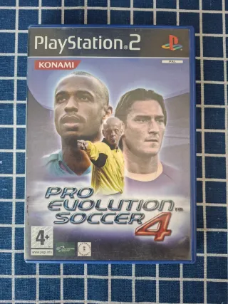 PS2 PES 4 ORIGINAL COMPLETO