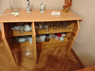 Aparador de madera 120x75x48