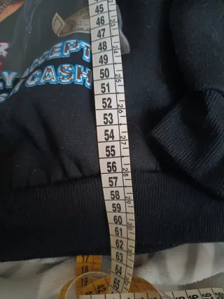 Felpa SHEIN Nera con Stampa Attitude