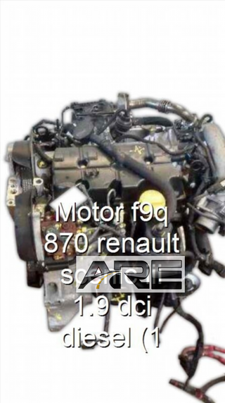 motor F9Q870 Renault Scenic III 1.9 DCI di