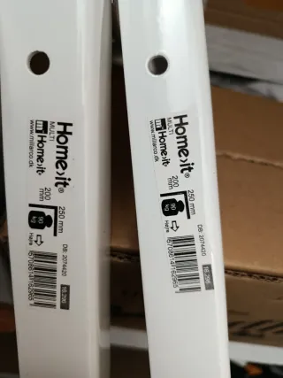 Soportes Estantería Home - Metal Blanco