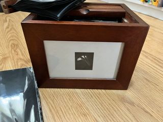 Organizador fotos madera y plástico REBAJADO!!!