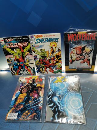 Cómics usa, X-MEN, 5 tomos, 4 grapas, edición USA