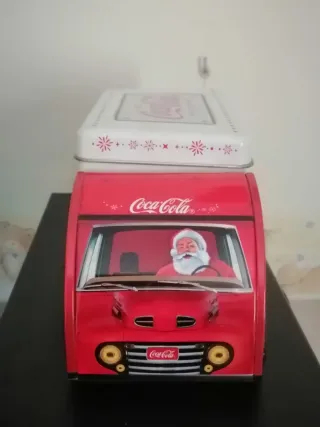 Camioncino Coca-Cola in lattina + cofanetto regalo