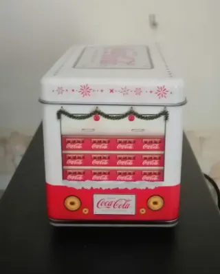 Camioncino Coca-Cola in lattina + cofanetto regalo