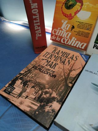 7 NOVELAS, LIBROS, la costa de los mosquitos, Esperando un respiro, La cima de la colina y mas