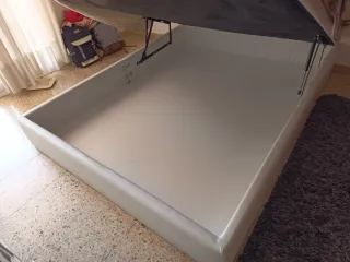 Canapé 150x190 Piel Blanco