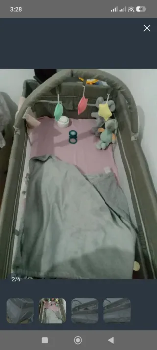 Cuna de viaje Asalvo