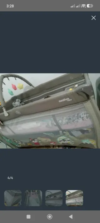 Cuna de viaje Asalvo