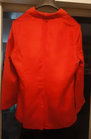 Blazer rojo Marina Rinaldi