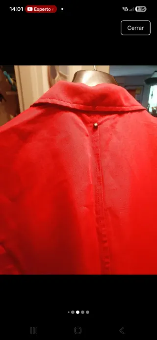 Blazer rojo Marina Rinaldi