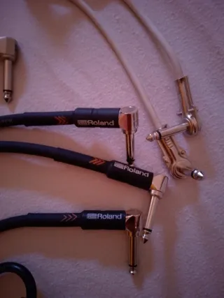 Cables Patch para Guitarra/Pedales