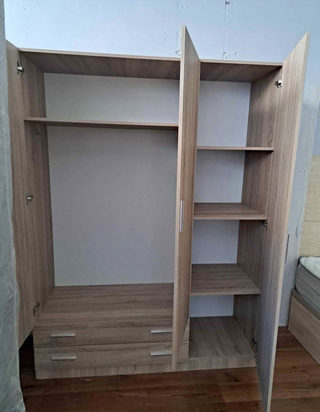 Armarios modernos blanco, ártico y cambrian