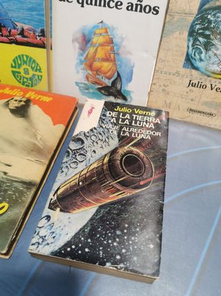5 libros de JULIO VERNE