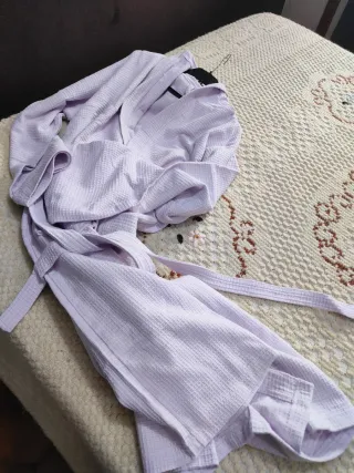 Accappatoio unisex lavanda XL