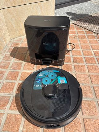 Conga Cecotec Robot Aspirador y de Fregado y Base