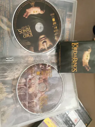 DVD El Señor de los Anillos 2 The hobbit