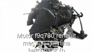motor F9Q730 Renault Megane I 1.9 DCI diés