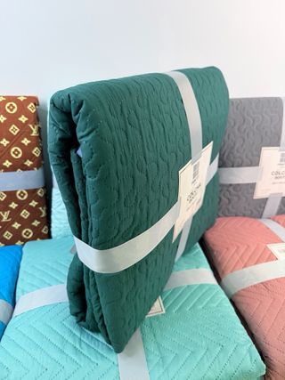 Colcha Bouti Verde 230x260 cm