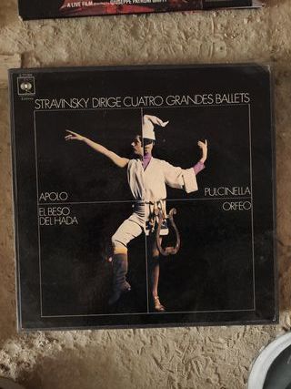 Vinilo Stravinsky: Cuatro Grandes Ballets CBS