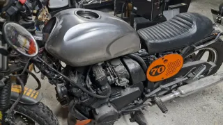 Depósito de gasolina para moto