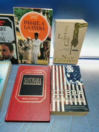 10 BEST SELLERS Hombre rico, hombre pobre, Sayonara, Libra, Dubai, La doctora Cole y mas